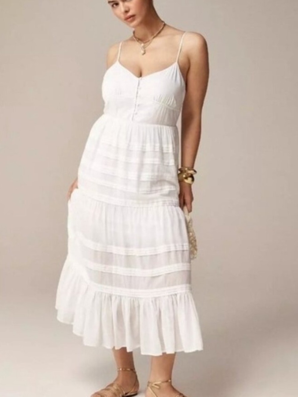 J. Crew Calliste dress in cotton voile - Picture 2 of 11